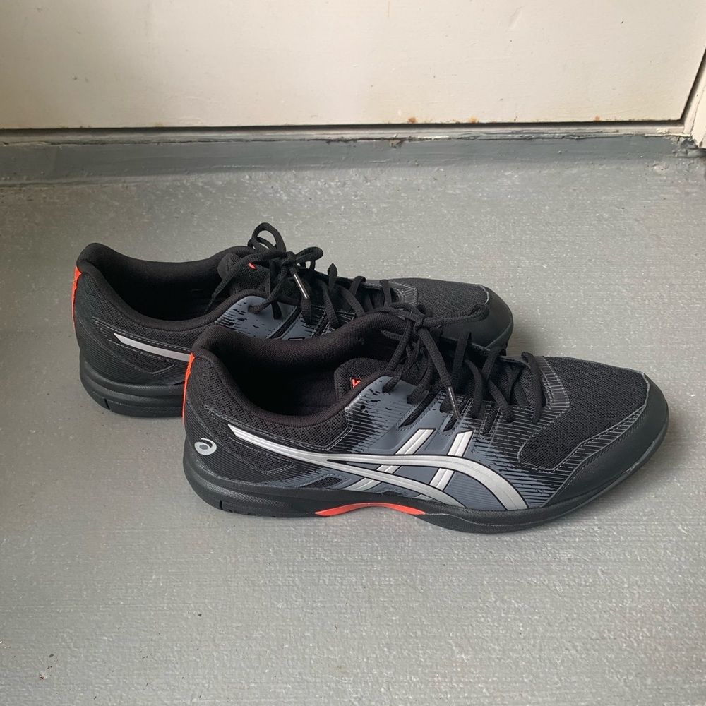 Men’s Black ASICS Athletic  Shoes